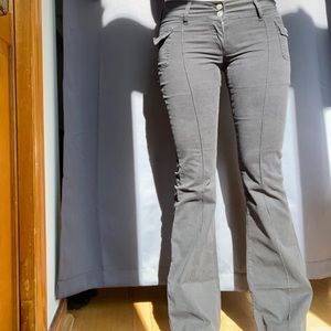 low rise john galt/brandy melville black pants